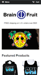 Mobile Screenshot of brainfruitclothing.com